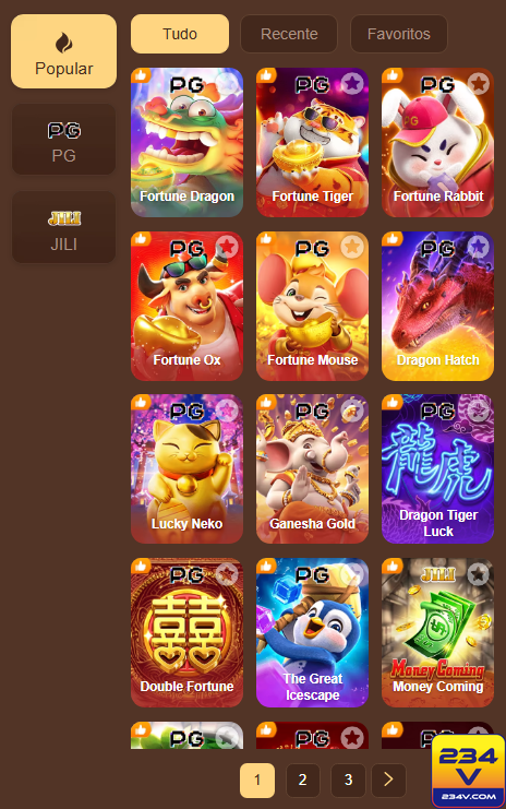 Jogos Certificados 234v.com